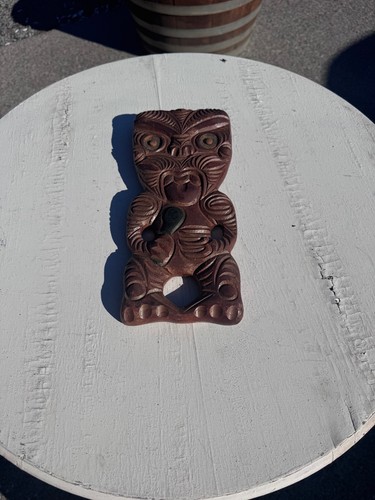 Moana wood carvings maori tiki - wood,