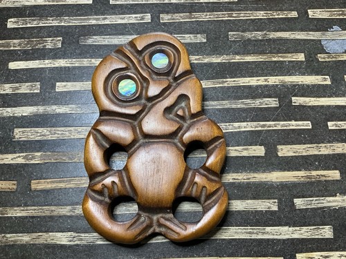 Vintage maori wood - wood, hei
