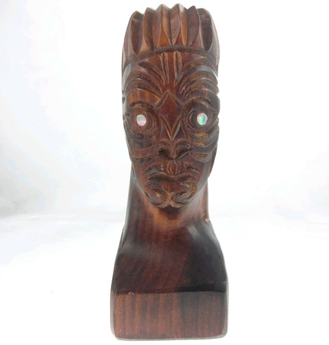Maori new zealand carved - 7.25",